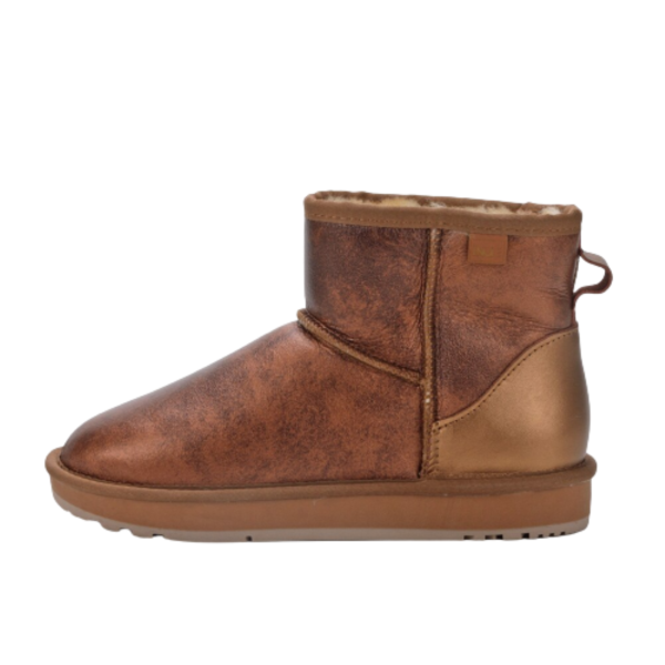 Leather Waterproof Women Snow Boots - Image 8