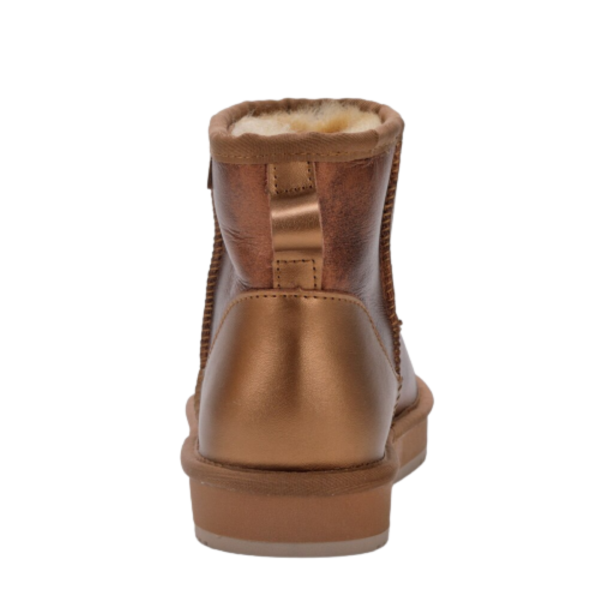 Leather Waterproof Women Snow Boots - Image 7