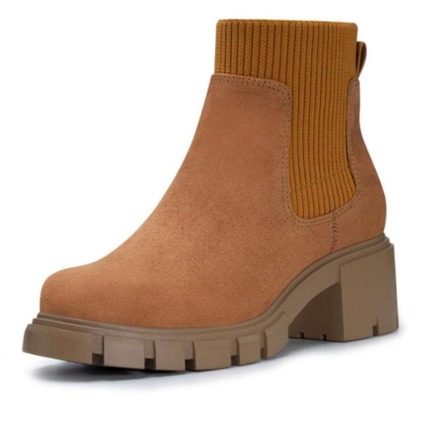 Rugged And Comfy Chunky Chelsea Boots - Image 6