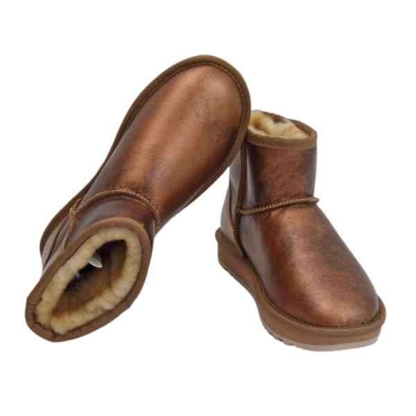 Leather Waterproof Women Snow Boots - Image 6