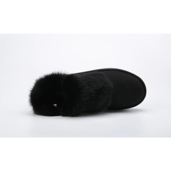 Short Ankle Warm Shoes Black - Image 3
